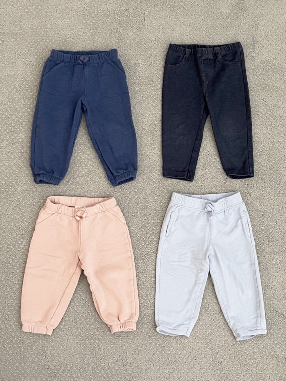 12 Month Carter's Baby Legging and Joggers Bundle